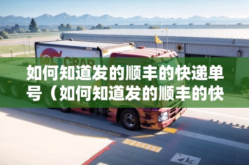 如何知道發(fā)的順豐的快遞單號(hào)（如何知道發(fā)的順豐的快遞單號(hào)是多少）