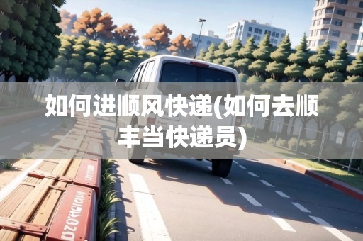 如何進(jìn)順風(fēng)快遞(如何去順豐當(dāng)快遞員) 如何進(jìn)順風(fēng)快遞(如何去順豐當(dāng)快遞員)