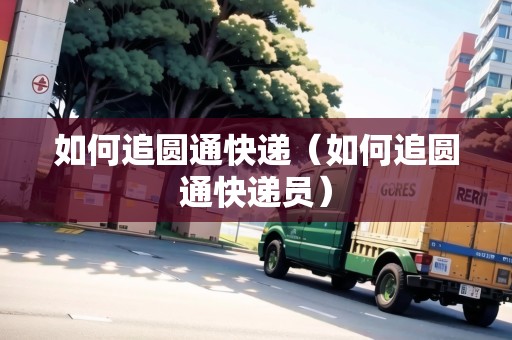 如何追圓通快遞（如何追圓通快遞員）