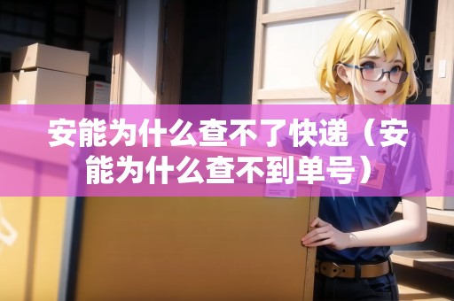 安能為什么查不了快遞（安能為什么查不到單號）