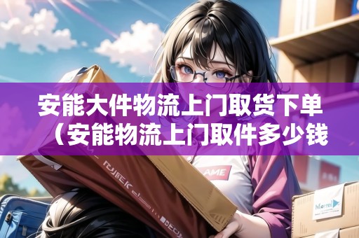 安能大件物流上門取貨下單（安能物流上門取件多少錢一公斤）