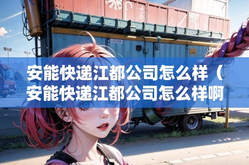 安能快遞江都公司怎么樣（安能快遞江都公司怎么樣啊）