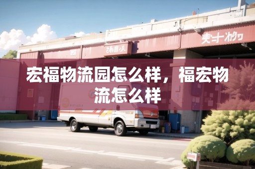 宏福物流園怎么樣，福宏物流怎么樣