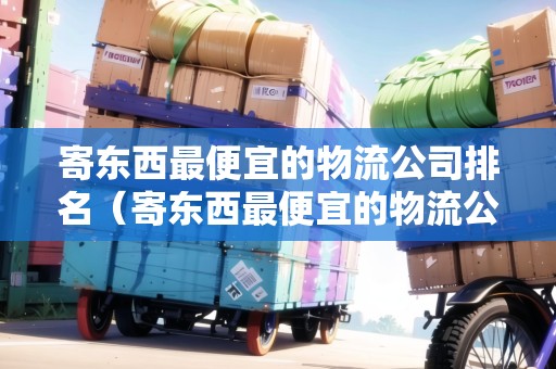 寄東西最便宜的物流公司排名（寄東西最便宜的物流公司排名第一）