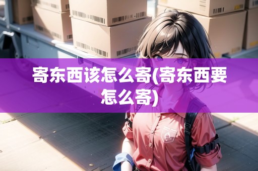 寄東西該怎么寄(寄東西要怎么寄)