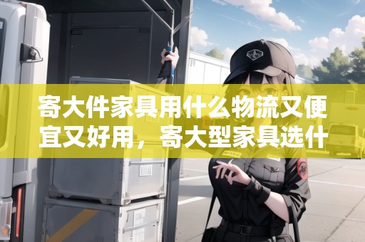 寄大件家具用什么物流又便宜又好用，寄大型家具選什么物流好