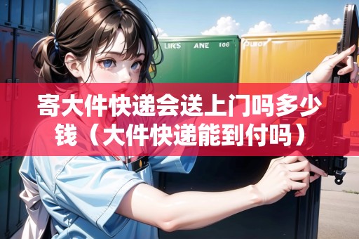 寄大件快遞會(huì)送上門(mén)嗎多少錢(qián)（大件快遞能到付嗎）