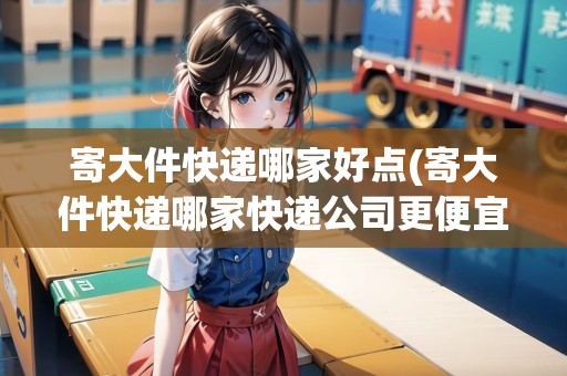 寄大件快遞哪家好點(diǎn)(寄大件快遞哪家快遞公司更便宜點(diǎn)呢)