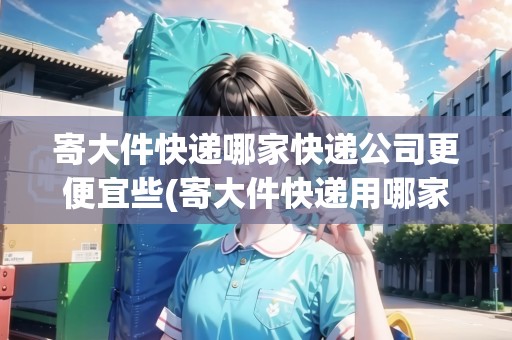 寄大件快遞哪家快遞公司更便宜些(寄大件快遞用哪家快遞公司便宜點(diǎn))