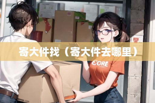 寄大件找（寄大件去哪里）