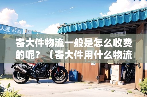 寄大件物流一般是怎么收費的呢？（寄大件用什么物流比較好）