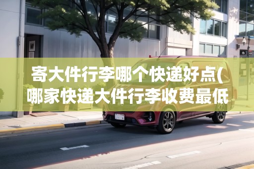 寄大件行李哪個快遞好點(哪家快遞大件行李收費最低)