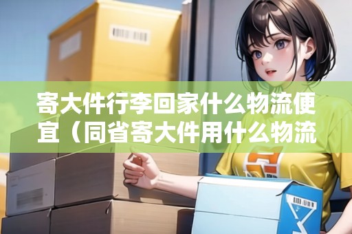 寄大件行李回家什么物流便宜（同省寄大件用什么物流便宜）