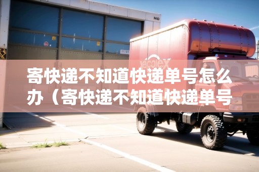 寄快遞不知道快遞單號怎么辦（寄快遞不知道快遞單號怎么辦呢）