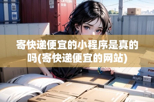 寄快遞便宜的小程序是真的嗎(寄快遞便宜的網(wǎng)站)