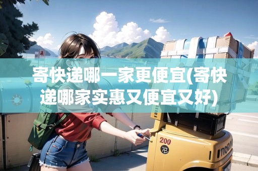 寄快遞哪一家更便宜(寄快遞哪家實(shí)惠又便宜又好)