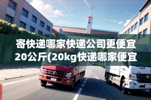寄快遞哪家快遞公司更便宜20公斤(20kg快遞哪家便宜)