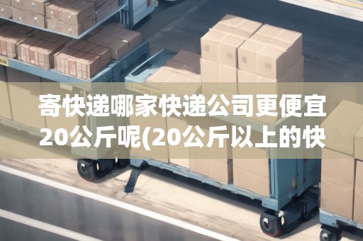 寄快遞哪家快遞公司更便宜20公斤呢(20公斤以上的快遞便宜)