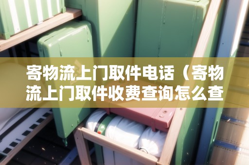 寄物流上門取件電話（寄物流上門取件收費查詢怎么查）