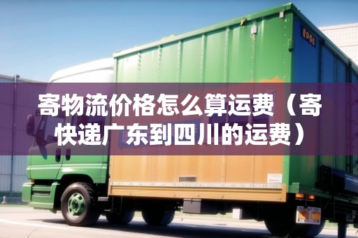 寄物流價(jià)格怎么算運(yùn)費(fèi)（寄快遞廣東到四川的運(yùn)費(fèi)）