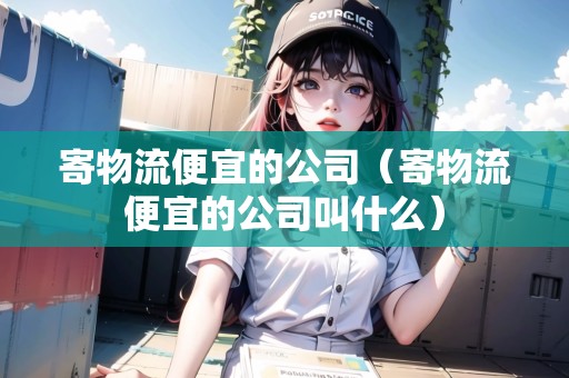 寄物流便宜的公司（寄物流便宜的公司叫什么）