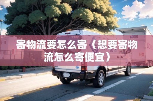 寄物流要怎么寄（想要寄物流怎么寄便宜）