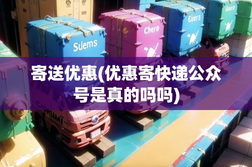 寄送優(yōu)惠(優(yōu)惠寄快遞公眾號是真的嗎嗎)