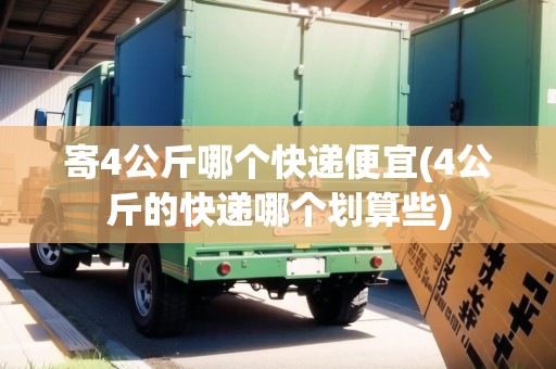 寄4公斤哪個(gè)快遞便宜(4公斤的快遞哪個(gè)劃算些)