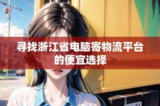 尋找浙江省電腦寄物流平臺的便宜選擇