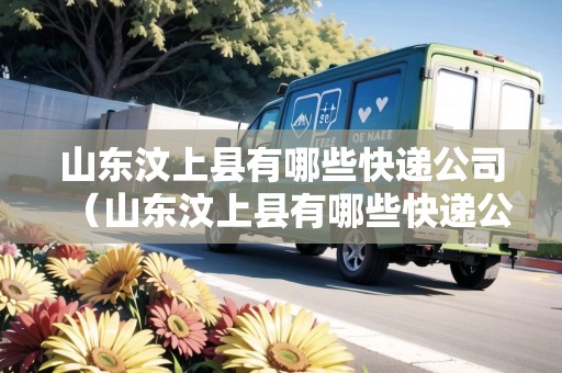 山東汶上縣有哪些快遞公司（山東汶上縣有哪些快遞公司招聘）