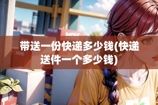 帶送一份快遞多少錢(快遞送件一個多少錢) 帶送一份快遞多少錢(快遞送件一個多少錢)