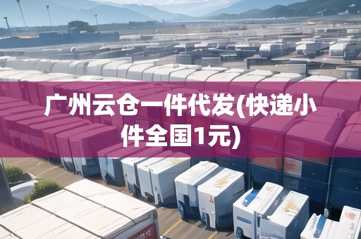 廣州云倉一件代發(fā)(快遞小件全國1元)