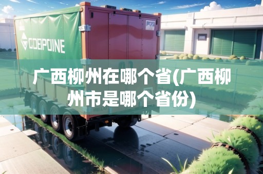 廣西柳州在哪個省(廣西柳州市是哪個省份)