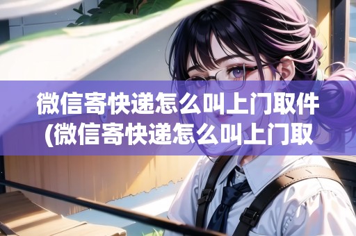 微信寄快遞怎么叫上門取件(微信寄快遞怎么叫上門取件多花錢嗎)
