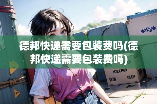 德邦快遞需要包裝費嗎(德邦快遞需要包裝費嗎)