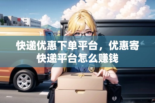 快遞優(yōu)惠下單平臺，優(yōu)惠寄快遞平臺怎么賺錢