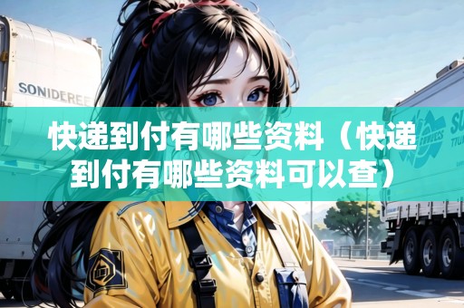快遞到付有哪些資料（快遞到付有哪些資料可以查）