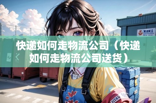 快遞如何走物流公司（快遞如何走物流公司送貨）