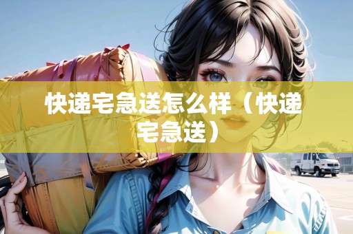 快遞宅急送怎么樣（快遞 宅急送）