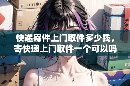快遞寄件上門取件多少錢，寄快遞上門取件一個可以嗎