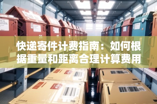 快遞寄件計費指南：如何根據(jù)重量和距離合理計算費用
