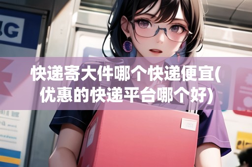 快遞寄大件哪個快遞便宜(優(yōu)惠的快遞平臺哪個好)
