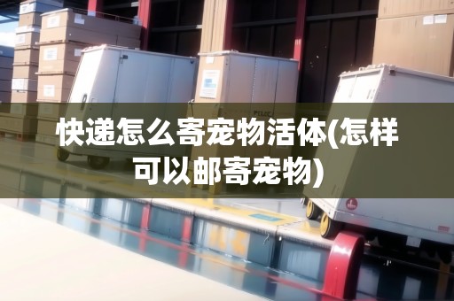 快遞怎么寄寵物活體(怎樣可以郵寄寵物)