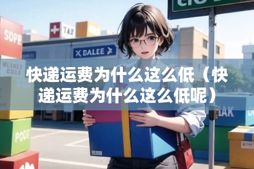 快遞運費為什么這么低（快遞運費為什么這么低呢）