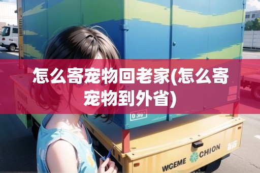 怎么寄寵物回老家(怎么寄寵物到外省)