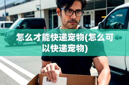 怎么才能快遞寵物(怎么可以快遞寵物)