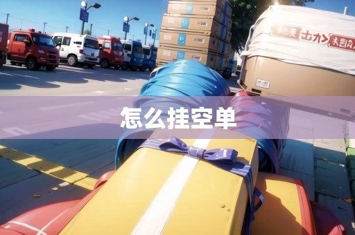 怎么掛空單