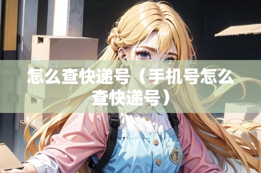 怎么查快遞號(hào)（手機(jī)號(hào)怎么查快遞號(hào)）
