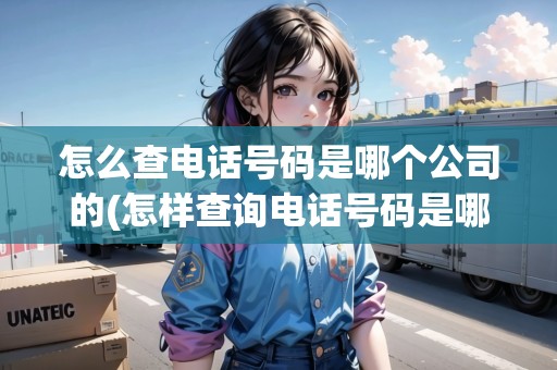 怎么查電話號碼是哪個公司的(怎樣查詢電話號碼是哪家公司的)
