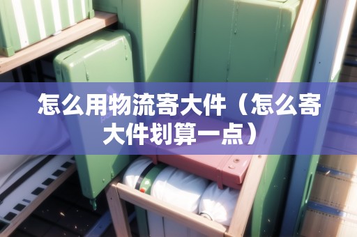 怎么用物流寄大件（怎么寄大件劃算一點(diǎn)）